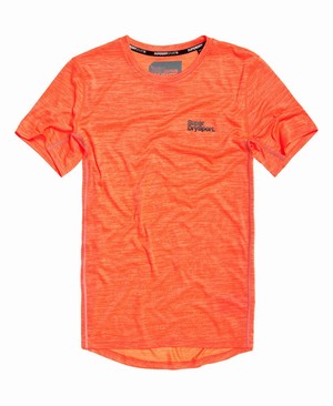 Superdry Active Training Rövidujjú Férfi Pólók Narancssárga | WLHFM4132